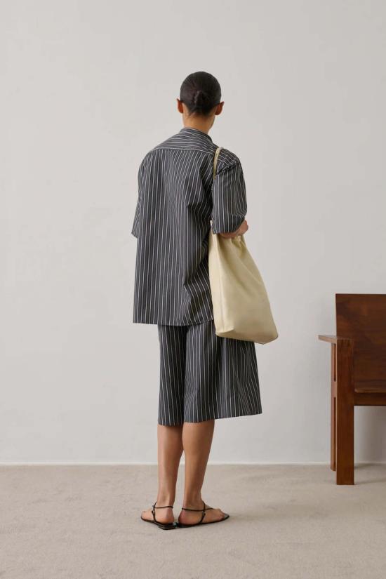  쉐르 숏팬츠 Soeur 헤나 쇼츠 느와르/카다몸 - SOEUR