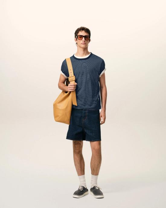 26SS 아미 반팔 티셔츠 HTS367JE0212 A044 Encre blanc - AMI