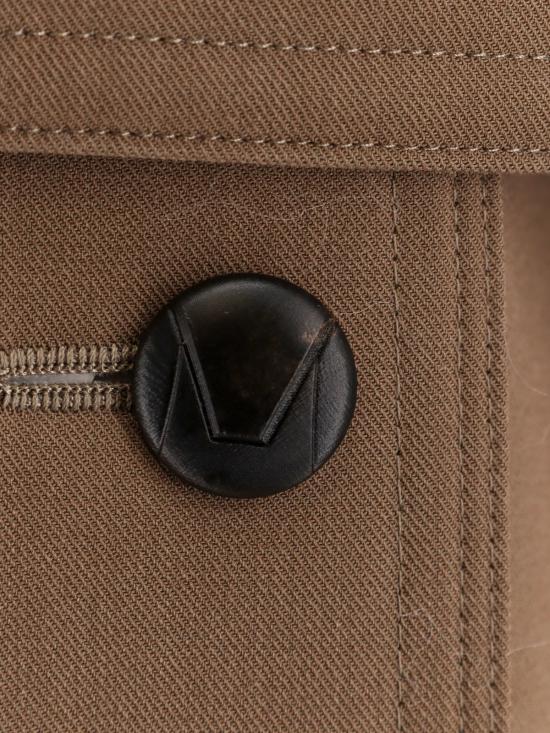  막스마라 트렌치 코트 막스 마라 맥세르토 버진 울  브라운 - MAX MARA