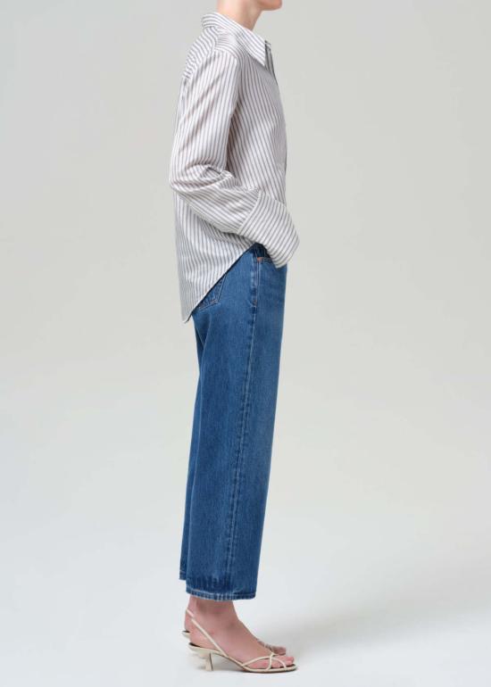  시티즌 오브 휴머니티 데님 팬츠 페이 빈티지 스트레이트 진 아주르 블루 - CITIZEN OF HUMANITY