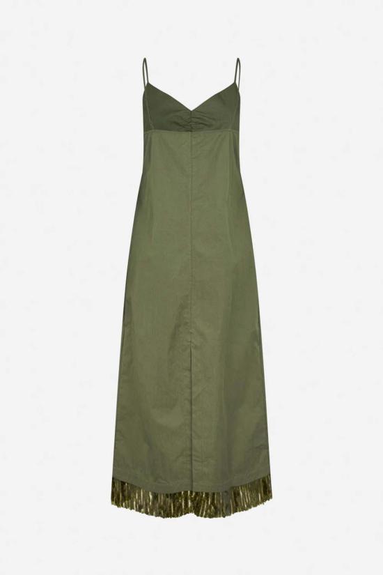  바움 운드 페르드가르텐 롱 원피스 Baum und Pferdgarten Atelia 드레스 네잎 클로버 그린 - BAUM UND PFERDGARTEN