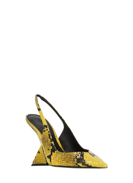 26SS 디 아티코 힐/펌프스 260WSH00779LBT003PR 227 YELLOW BLACK - THE ATTICO