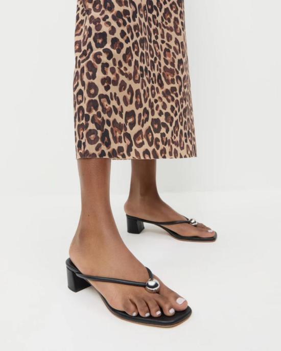  로플러랜달 샌들 로플러 랜달 오데사 힐  블랙 - LOEFFLER RANDALL