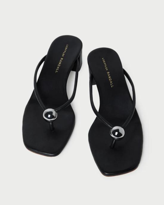  로플러랜달 샌들 로플러 랜달 오데사 힐  블랙 - LOEFFLER RANDALL