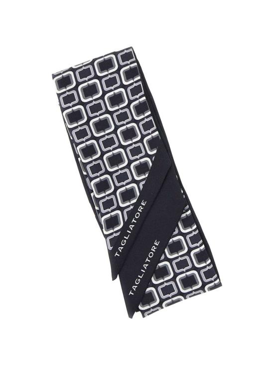 26SS 딸리아토레 머플러/스카프 FOULARD8 NTE2601BLACK Black - TAGLIATORE