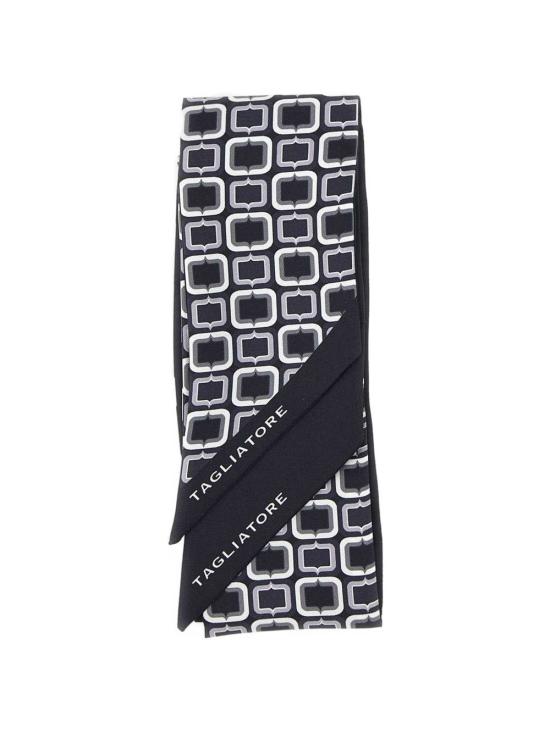 26SS 딸리아토레 머플러/스카프 FOULARD8 NTE2601BLACK Black