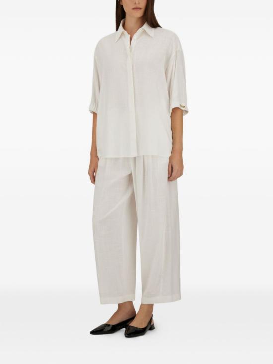 26SS 에르노 스트레이트 팬츠 PT000222D 126891000 White - HERNO