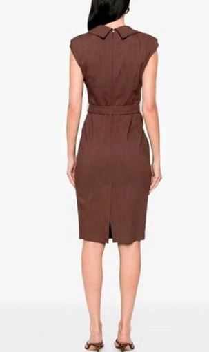 26SS 핑코 미디 원피스 106565 A2W6L78 Marrone terra - PINKO