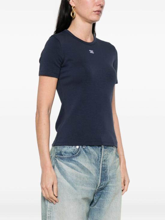 26SS 셀린느 반팔 티셔츠 RX0M4 3O2407OW Blue - CELINE