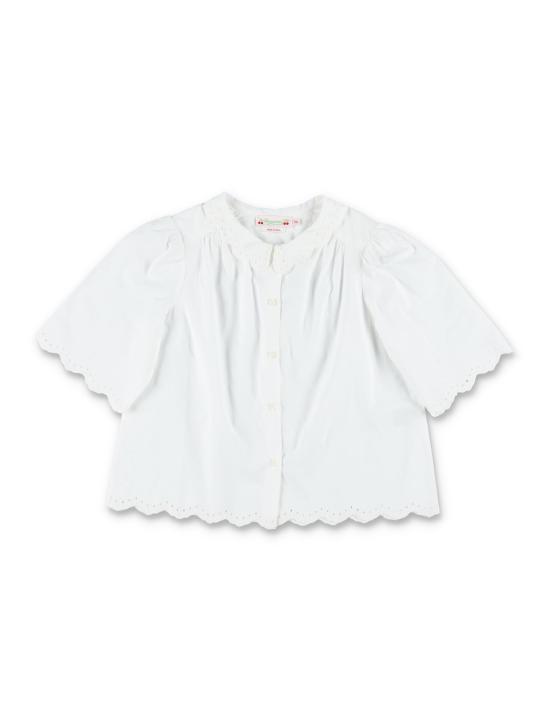 26SS [키즈] 봉쁘앙 티셔츠 S06GBLW00029 BLANC LAIT