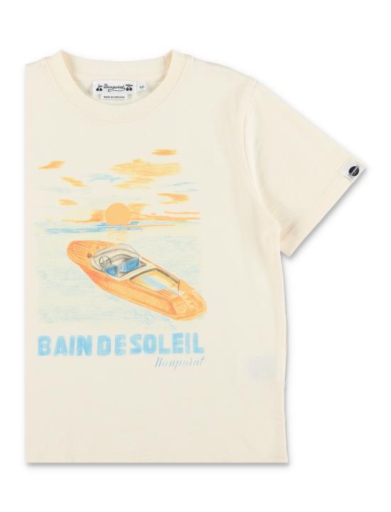 26SS [키즈] 봉쁘앙 티셔츠 S06BTSK00023 103 UPB ECRU - BONPOINT