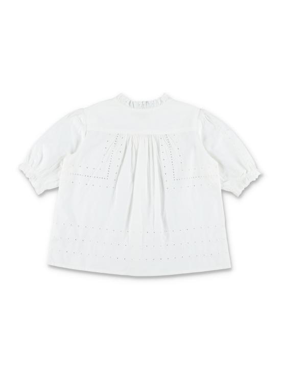 26SS [키즈] 봉쁘앙 티셔츠 S06GBLW00010 102 UPB BLANC LAIT - BONPOINT