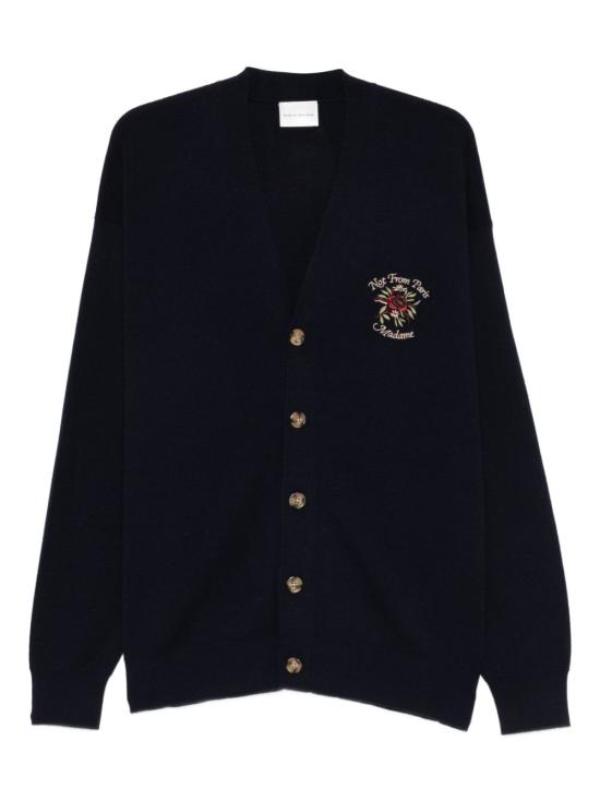 26SS 드롤드무슈 가디건 I CA166 WO007NY Blue navy