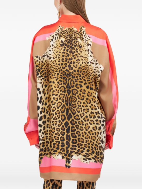 26SS 로베르토 카발리 미디 원피스 WQT160 OZR3301510 - ROBERTO CAVALLI