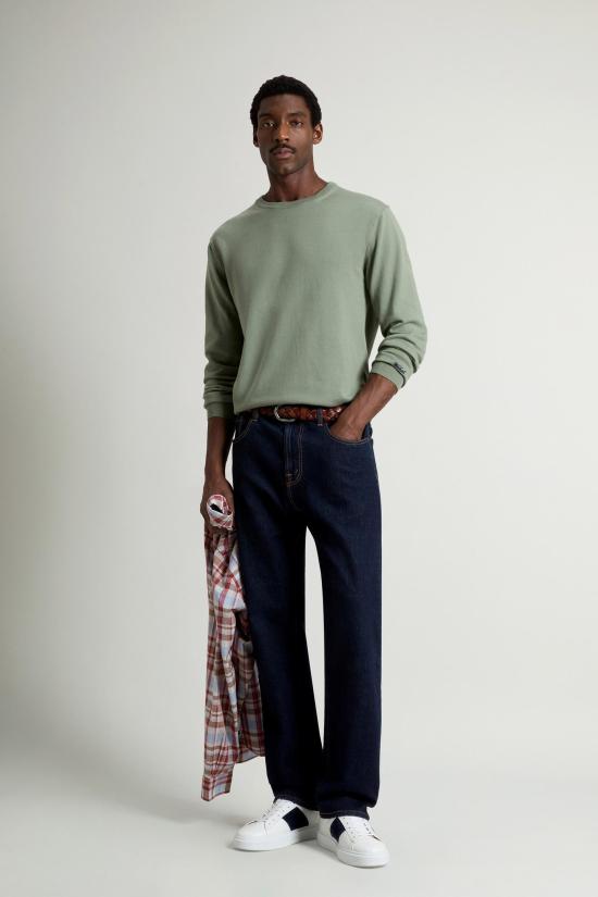 26SS 울리치 스웨터 CFWOKN0331MRUF0787 6671 Faded smokey olive - WOOLRICH