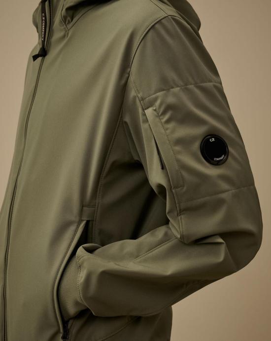 26SS 씨피 컴퍼니 C.P. 쉘-R 후드 렌즈 자켓 20CMOW729A005968A 668 LAUREL WREAT Green - C.P. COMPANY