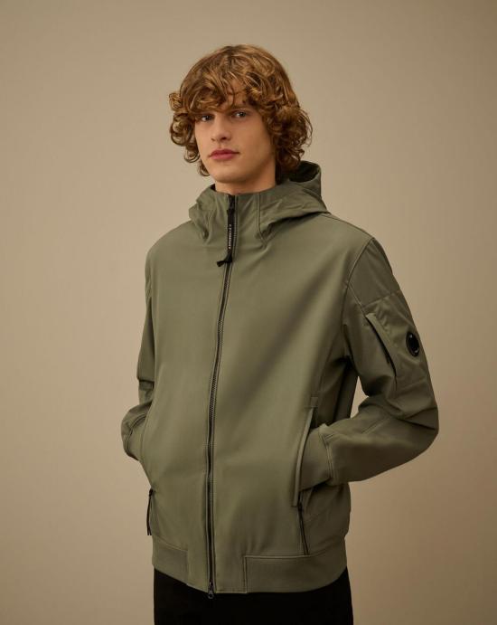 26SS 씨피 컴퍼니 C.P. 쉘-R 후드 렌즈 자켓 20CMOW729A005968A 668 LAUREL WREAT Green - C.P. COMPANY