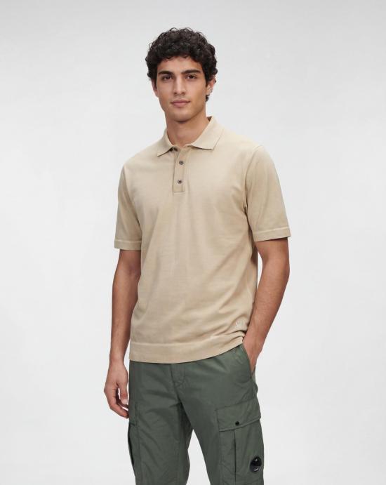26SS 씨피 컴퍼니 반팔 티셔츠 20CMKN204A110646S 313 CEMENT Beige - C.P. COMPANY