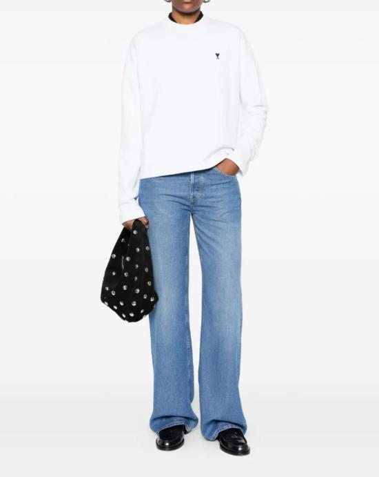 26SS 아미 스웨터 FSW766730 100 White - AMI