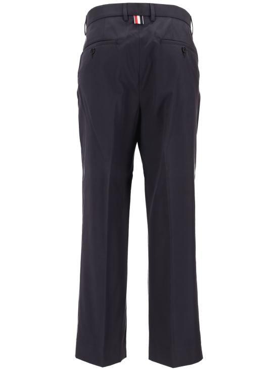 26SS 톰브라운 스트레이트 팬츠 FTC512GF1063 415 NAVY - THOM BROWNE