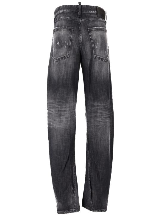 26SS 디스퀘어드2 스트레이트 팬츠 S75LB1159S30357 900 BLACK - DSQUARED2