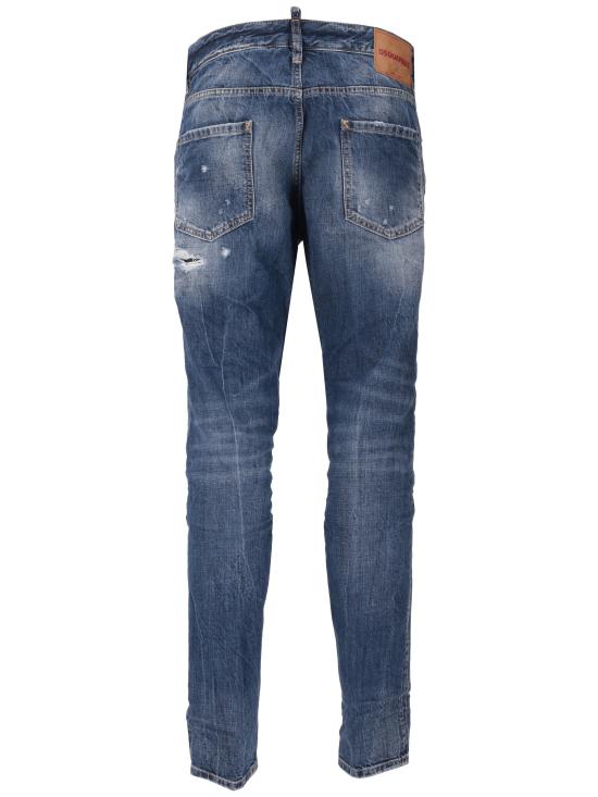 26SS 디스퀘어드2 스트레이트 팬츠 S74LB1854D30011 470 NAVY BLUE - DSQUARED2