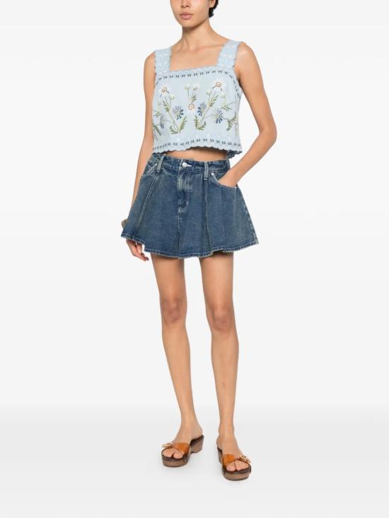 26SS 세아 민소매 티셔츠 SS26061BLUE Blue - SEA