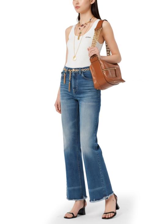 26SS 끌로에 민소매 티셔츠 25SJH12180 101 WHITE - CHLOE