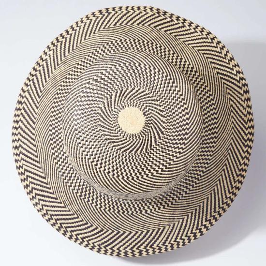  Heads of State 모자 Heads Of State Sarah 스트로 버킷햇 블랙/화이트 - OTHER BRANDS