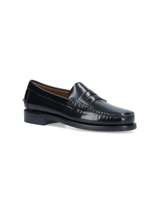  세바고 로퍼 페니  플랫 슈즈 블랙 - SEBAGO