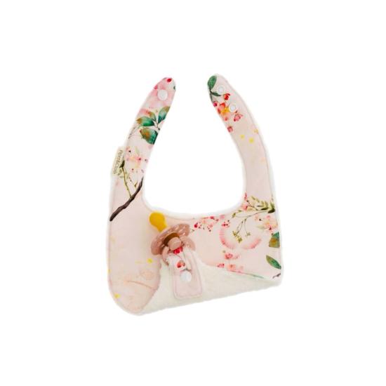  [키즈] Piper&Cloth 라운지 웨어 파이퍼앤클로스 키즈 수딩 앤 스냅 쪽쪽이 턱받이 블러쉬 보태니컬