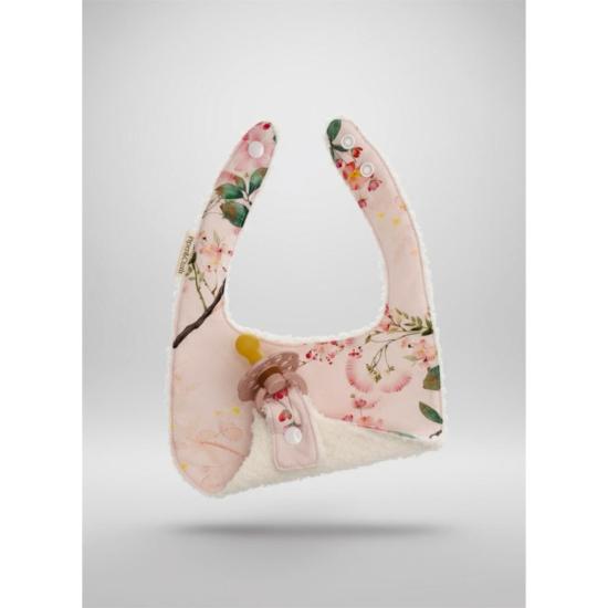  [키즈] Piper&Cloth 라운지 웨어 파이퍼앤클로스 키즈 수딩 앤 스냅 쪽쪽이 턱받이 블러쉬 보태니컬 - OTHER BRANDS