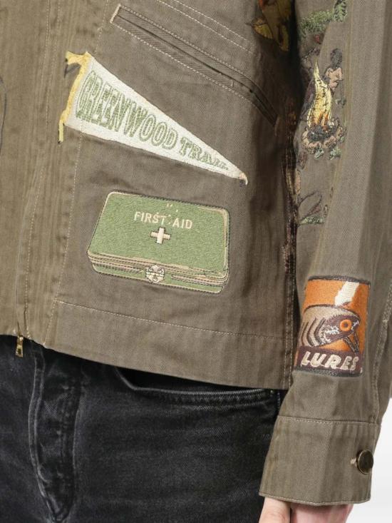  사무엘 젤리그 자켓 Samuel Zelig 트레일 지퍼 재킷 그린 - SAMUEL ZELIG