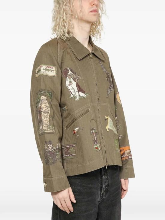  사무엘 젤리그 자켓 Samuel Zelig 트레일 지퍼 재킷 그린 - SAMUEL ZELIG