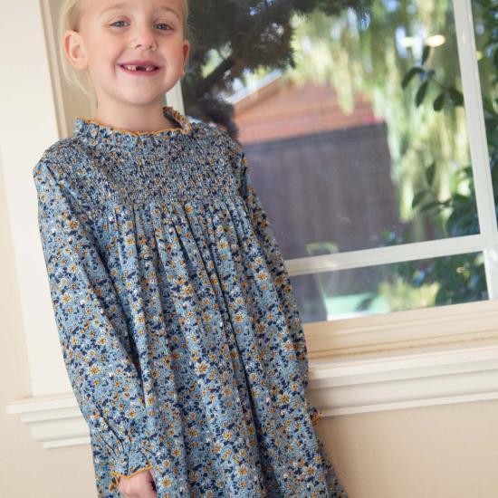  [키즈] Beet World 원피스 키즈 비트 월드 스모크 긴팔 드레스 - OTHER BRANDS