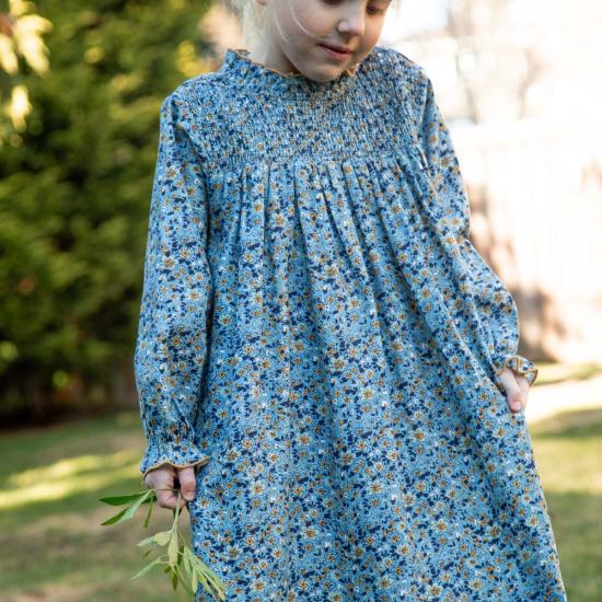  [키즈] Beet World 원피스 키즈 비트 월드 스모크 긴팔 드레스