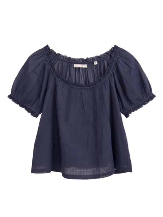  도엔 블라우스 DÔen Frederica Top Adriatic