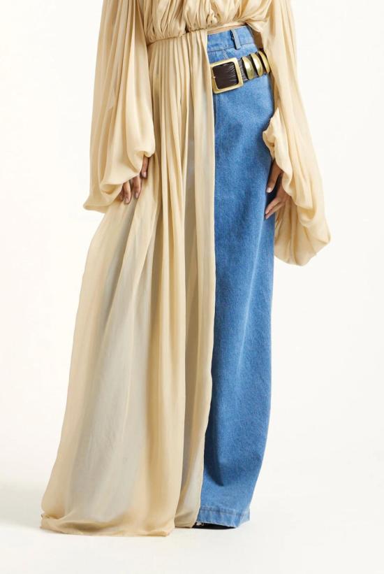  더 엔케이씨 스토어 블라우스 NKC 스토어 데메 세이지 탑 - The NKC Store