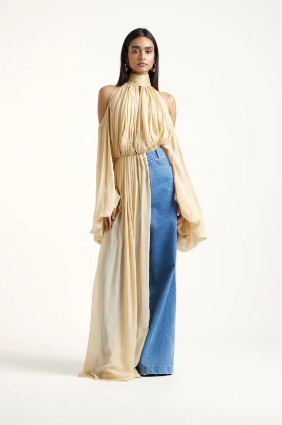  더 엔케이씨 스토어 블라우스 NKC 스토어 데메 세이지 탑