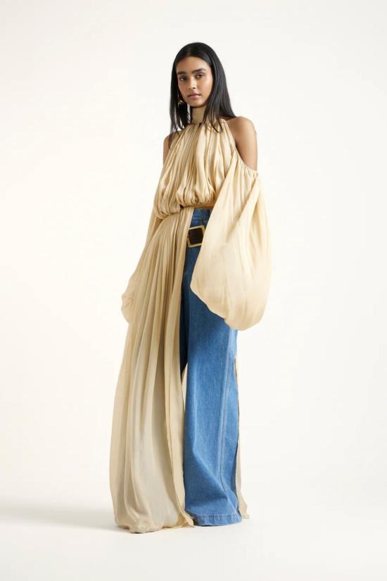  더 엔케이씨 스토어 블라우스 NKC 스토어 데메 세이지 탑 - The NKC Store