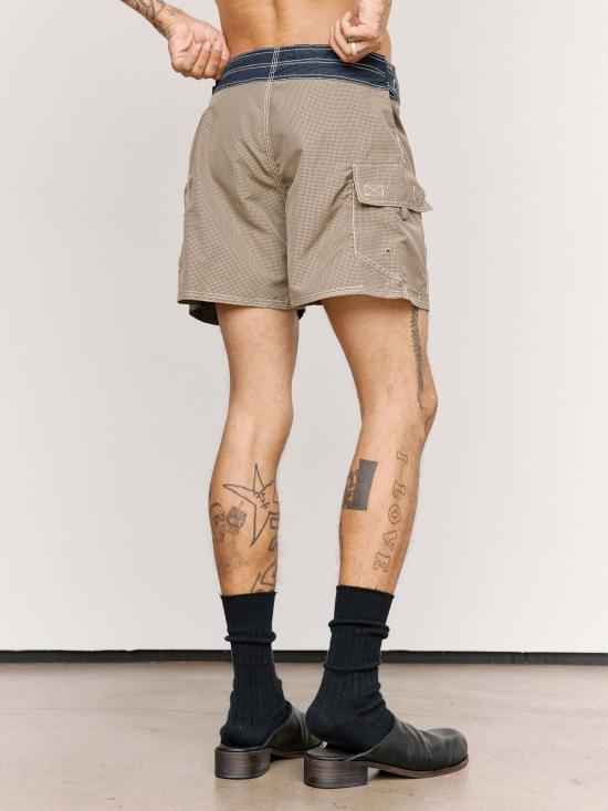  에드워드 커밍 스윔팬츠 하프 문 수영 반바지 - EDWARD CUMING