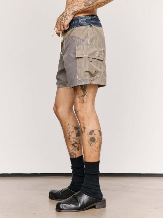  에드워드 커밍 스윔팬츠 하프 문 수영 반바지 - EDWARD CUMING