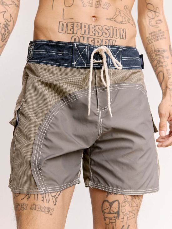  에드워드 커밍 스윔팬츠 하프 문 수영 반바지 - EDWARD CUMING