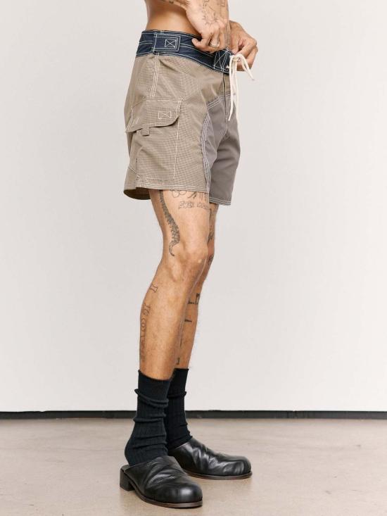  에드워드 커밍 스윔팬츠 하프 문 수영 반바지 - EDWARD CUMING