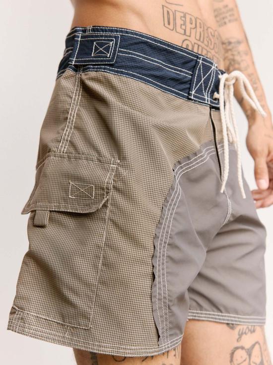  에드워드 커밍 스윔팬츠 하프 문 수영 반바지 - EDWARD CUMING