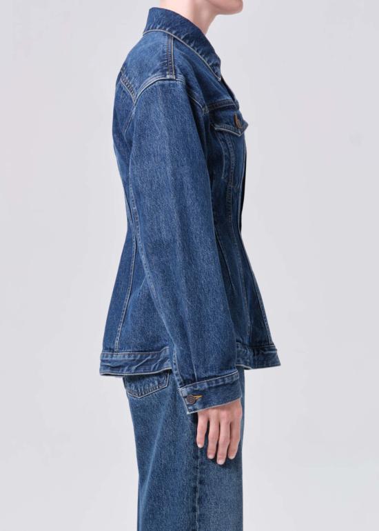  에이골디 데님 자켓 아골드 마이라 재킷 다크 인디고 - AGOLDE