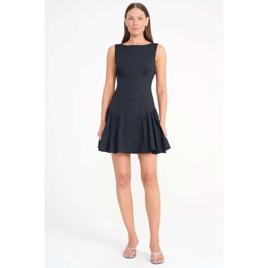  스타우드 숏 원피스 스토드 그웬 미니 드레스 블랙