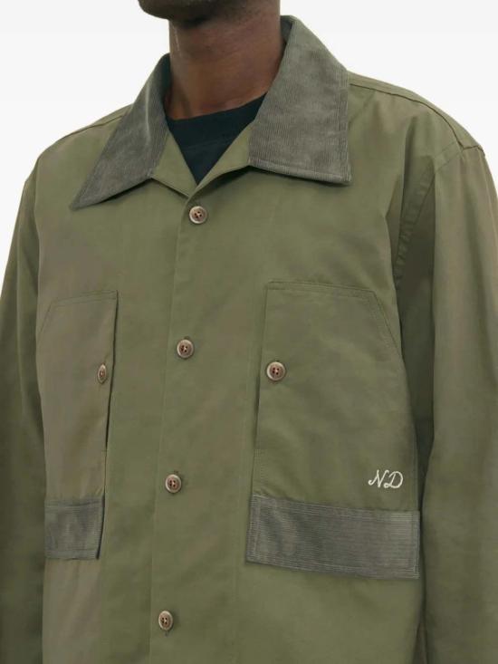  니콜라스 데일리 자켓 워커 재킷 올리브색 - NICHOLAS DALEY