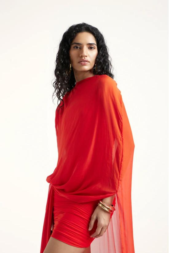  더 엔케이씨 스토어 숏 원피스 NKC 스토어 데메 슬론 드레스 히비스커스 - The NKC Store