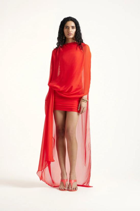  더 엔케이씨 스토어 숏 원피스 NKC 스토어 데메 슬론 드레스 히비스커스 - The NKC Store